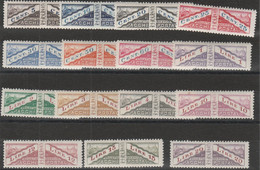 493 San Marino - Pacchi Postali  1928 - Pacchi Postali Non Dentellati Al Centro N. 1/15. Cat. € 250,00. SPL MNH - Parcel Post Stamps