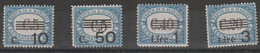 503 San Marino - Segnatasse  1940 - Soprastampati N. 60/63. Cat. € 175,00. SPLMNH - Segnatasse