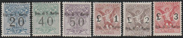 504 San Marino - Segnatasse Per Vaglia  1924 - Francobolli D’Italia Soprastampati Rep. Di S. Marino N. 1/6. Cert. RayMNH - Impuestos