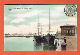 J1 - Ostende Le Nouveau Bassin - Obl Ostende (Station) 1908 - Collection SBP N°3 - Oostende