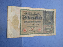GERMANIA- P72 10000M 1922 - - 10000 Mark