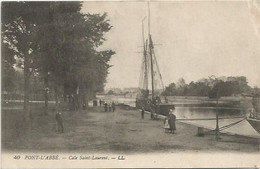 CPA  Pont L'abbé Cale St Laurent - Pont L'Abbe