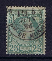 Monaco Mi Nr 6 Used Obl. 1885 - Gebraucht