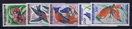 Republique Du Tchad Mi 82 - 86 , Yv PA 2 - 6, 1961-1963, Mint Never Hinged, Sans Charniere. Postfrisch - Tschad (1960-...)