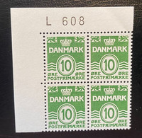 DENMARK 1950, 1 Marginal Block, MNH - Unused Stamps