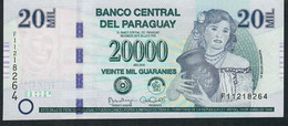 PARAGUAY P238a 5000 GUARANIES 2015 #F   FIRST PREFIX F  UNC. - Paraguay