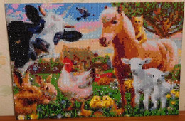 Tableau Perles ( Diamond Painting) : Animaux Ferme - Perlen