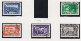 Sowjet-Unie Jaar 1949 Michel-nr. 1419/1423 Gestempeld - Other & Unclassified