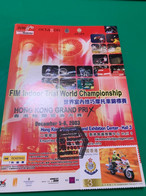 Hong Kong Stamp Grand Prix Motorcycle Card - FDC