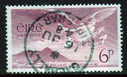 Ireland 1948 Single 6p Definitive Stamp Showing Plane Flying In Fine Used - Ungebraucht