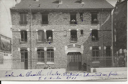 Cartte Photo Ecole De Chaville écrite En 1911 - Chaville