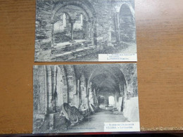 4 Cartes, Ruines De L'Abbaye De Villers -> Onbeschreven - Villers-la-Ville