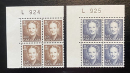 DENMARK 1996, 2 Marginal Blocks, MNH - Unused Stamps