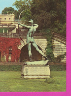276372 / Germany - Potsdam - Statue Archery ,Tir A L'Arc , Bogenschiessen , Orangery Sanssouci Park , Deutschland - Bogenschiessen