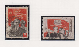 Sowjet-Unie Jaar 1950 Michel-nr. 1461/1462 Gestempeld - Autres & Non Classés