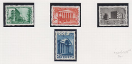 Sowjet-Unie Jaar 1950 Michel-nr. 1480/1483 ** - Autres & Non Classés