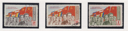 Sowjet-Unie Jaar 1950 Michel-nr. 1491/1493 Gestempeld - Sonstige & Ohne Zuordnung