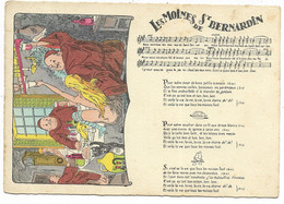 BARRE DAYEZ- LES MOINES DE ST-BERNARDIN, Chanson Illustrée - Contemporain (à Partir De 1950)