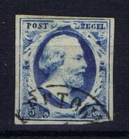 Nederland: NVPH Nr 1 Used  1852 - Usados