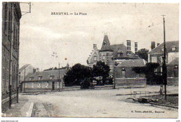 80 ( Somme ) - BEAUVAL - La Place - Beauval