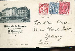 BOUILLON TOP LIVRET DE L HOTEL DE LA SEMOIS EN 1936   82 - Bouillon