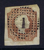 Portugal: Mi 9 Used  Thin Paper - Used Stamps