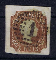 Portugal: Mi 9 Used  Thin Paper - Used Stamps