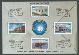 TAAF B. F.  N° 11 XX Gérances Postales  Le Bloc  Sans Charnière, TB - Blocks & Sheetlets