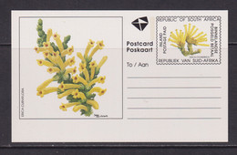 SOUTH AFRICA - 1995 Flowers Pre-Paid Postcard As Scan - Storia Postale