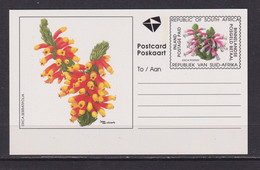 SOUTH AFRICA - 1995 Flowers Pre-Paid Postcard As Scan - Covers & Documents