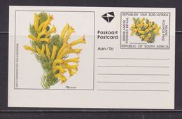 SOUTH AFRICA - 1995 Flowers Pre-Paid Postcard As Scan - Covers & Documents