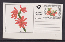 SOUTH AFRICA - 1995 Flowers Pre-Paid Postcard As Scan - Covers & Documents
