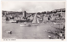 Photochrom Postcard The Harbour, St. Ives, Cornwall. Unposted - St.Ives