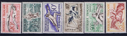 France: 1953 Yv Nr 960 - 965 Postfrisch/neuf Sans Charniere /MNH/** 1949 - 1927-1959 Mint/hinged