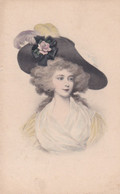 CPA 1908 - M.M VIENNE N° 380- Jeune Femme Chapeau Et Plume - 1900-1949