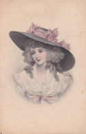 CPA 1908 - M.M VIENNE N° 380- Jeune Femme Chapeau Et Ruban - 1900-1949