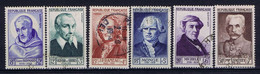 France: Yv 945 - 950 Obl./Gestempelt/used 1953 - Oblitérés