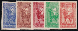 Madagascar N°183/187 - Neuf * Avec Charnière - TB - Neufs