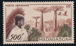 Madagascar Poste Aérienne N°73 - Neuf * Avec Charnière - TB - Posta Aerea