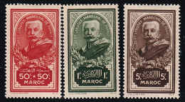 Maroc N°150/152 -  Neuf * Avec Charnière - TB - Unused Stamps