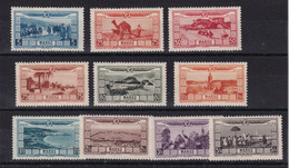 Maroc Poste Aérienne N°12/21 -  Neuf * Avec Charnière - TB - Airmail