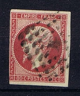 France: Yv 17A  Obl Used - 1853-1860 Napoléon III