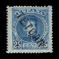 España.MARRUECOS 1908.Habilitado.25c.Nuevo*.Edifil 20 - Marruecos Español