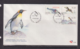SOUTH AFRICA - 1997 Antarctic Fauna FDC - Storia Postale