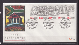 SOUTH AFRICA - 1997 Freedom Day FDC - Brieven En Documenten