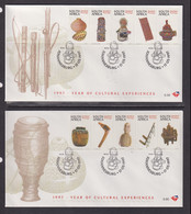 SOUTH AFRICA - 1997 Cultural Experiences FDC X 2 - Covers & Documents