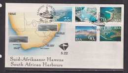 SOUTH AFRICA - 1993 Harbours FDC - Brieven En Documenten