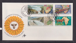 SOUTH AFRICA - 1990 Cooperation FDC - Lettres & Documents