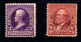 Estados Unidos Nº 72, 75. Año 1890/93 - Unused Stamps