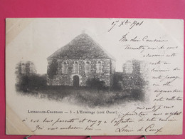 Visuel Pas Très Courant - 86 - Lussac Les Châteaux - L'Ermitage Côté Ouest - CPA Précurseur 1901 - R/verso - Lussac Les Chateaux